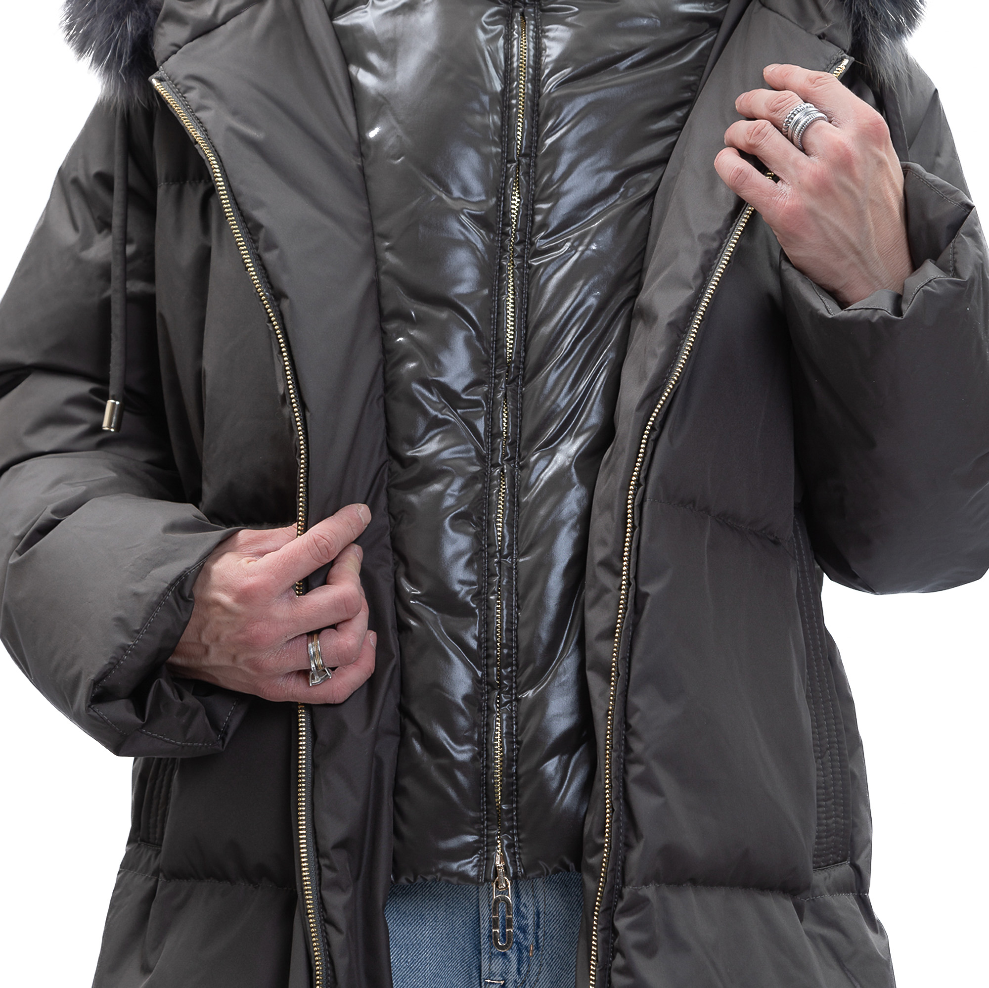 Пуховик Stilnology F0155 Пуховик Stilnology F0155